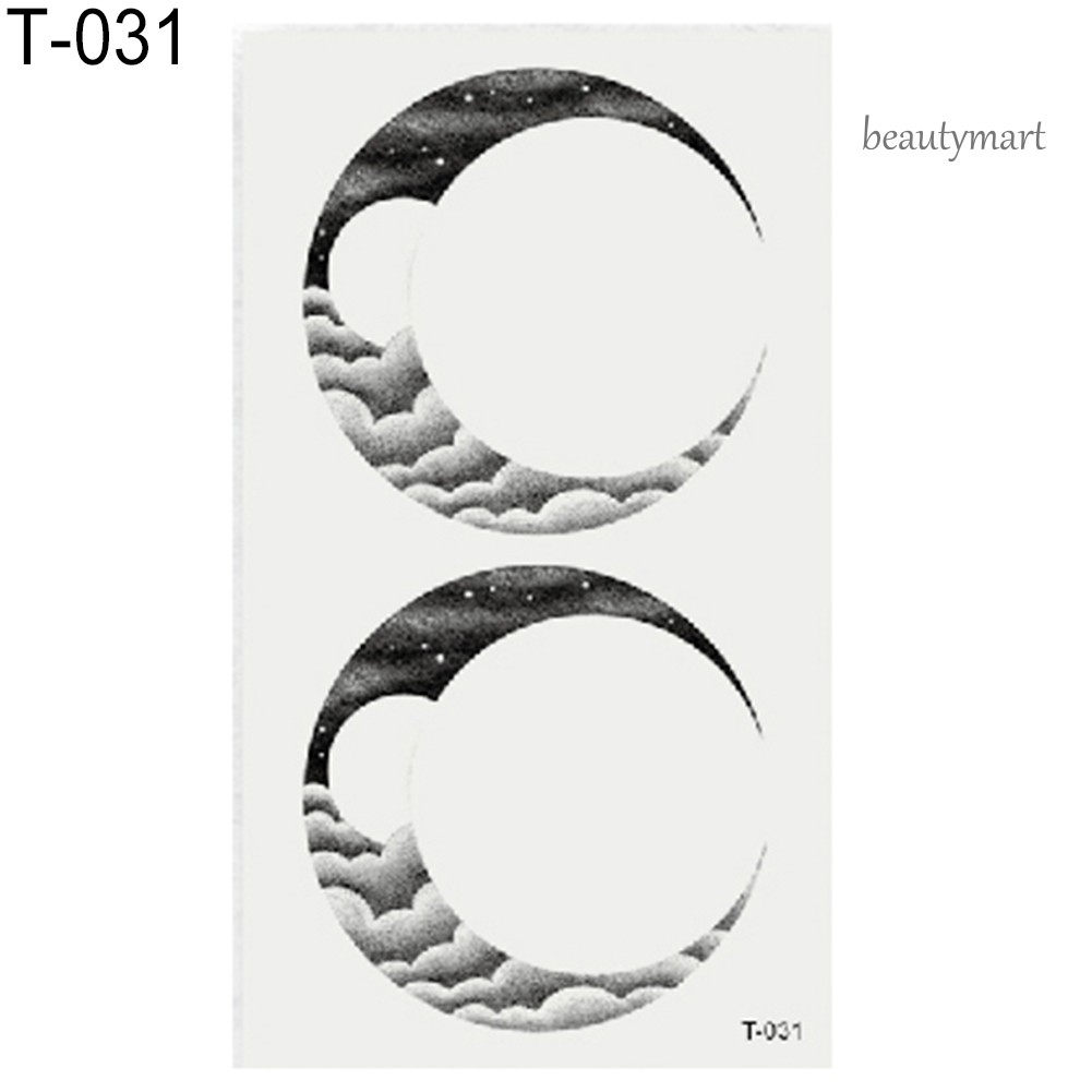 [Hàng mới về] Hình xăm tạm thời họa tiết thú vị chống nước cho cả nam và nữ