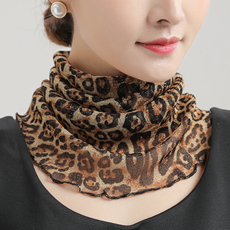 Khăn Quàng Cổ Hình Vuông Cỡ Nhỏ Bằng Lụa Phong Cách Vintage Thanh Lịch Thời Trang Cho Nữ