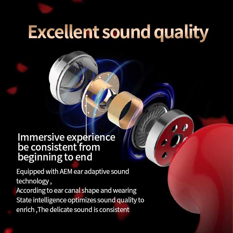 Tai Nghe Nhét Tai Bluetooth 5.0 Không Dây X99 TWS Khử Tiếng Ồn Chất Lượng Cao