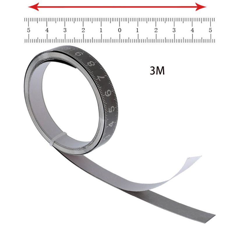 Thước Dán Tự Dính Bằng Kim Loại Tiện Dụng Cho Gia Đình