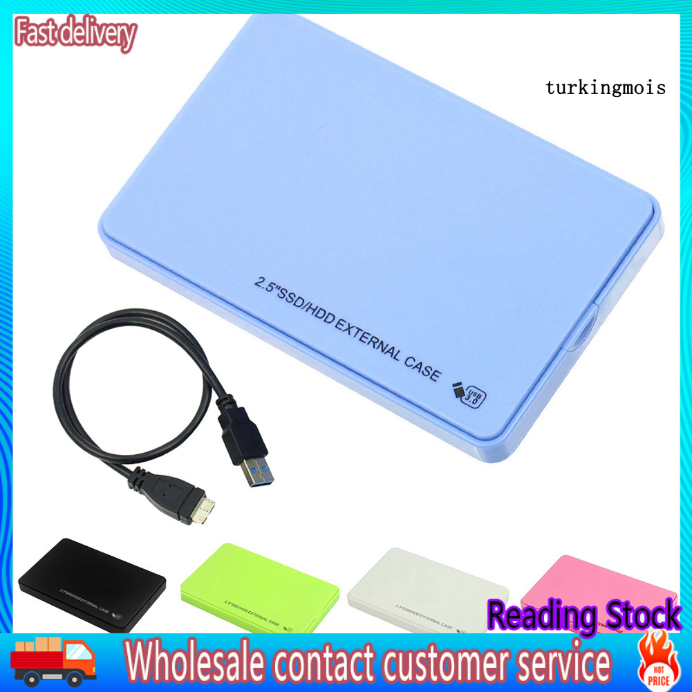 Hộp Đựng Ổ Cứng Ngoài 2.5inch Ssd Hdd Usb 3.0 5gbps Kèm Phụ Kiện