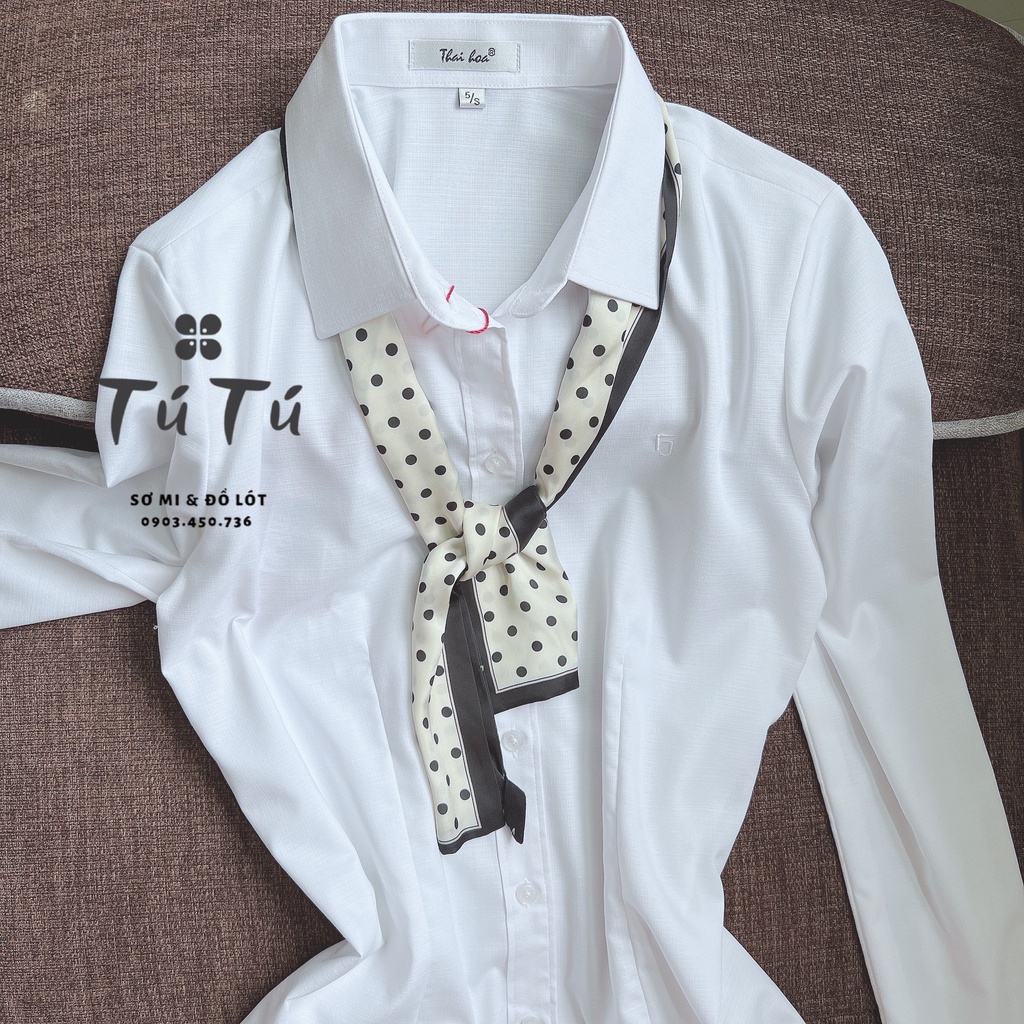 Áo sơ mi nữ hàng Brand xịn mã 047-01 và 9002 vải sợi tre co dãn không nhăn