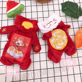 🐶🍺ÁO TẾT THẦN TÀI CHO CHÓ MÈO🍻🐶