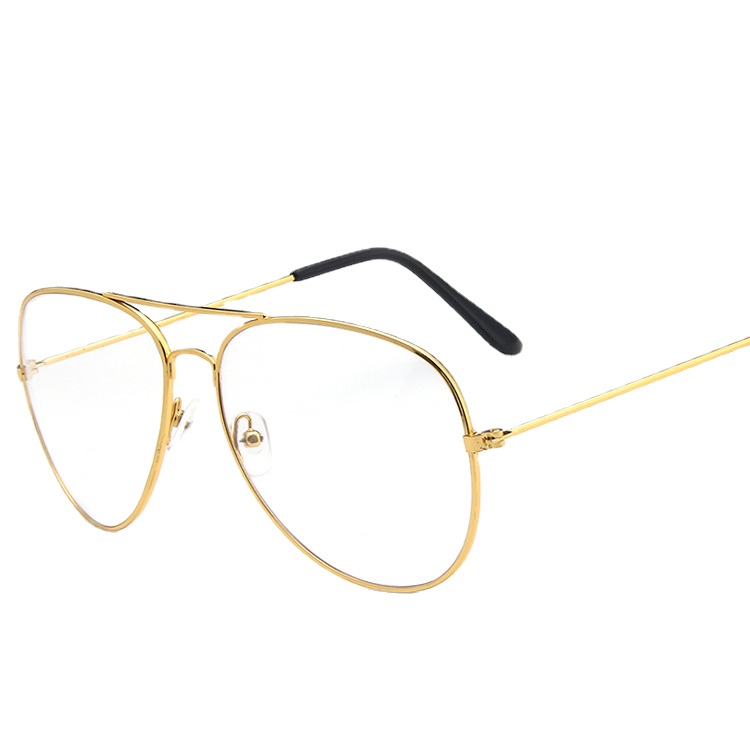 Kính Mát Gọng Kim Loại Phong Cách retro Thời Trang