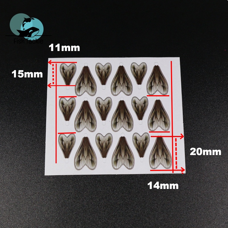 Mồi Câu Cá Giả Hình Cánh Ruồi Cao Cấp Tiện Lợi Dễ Sử Dụng