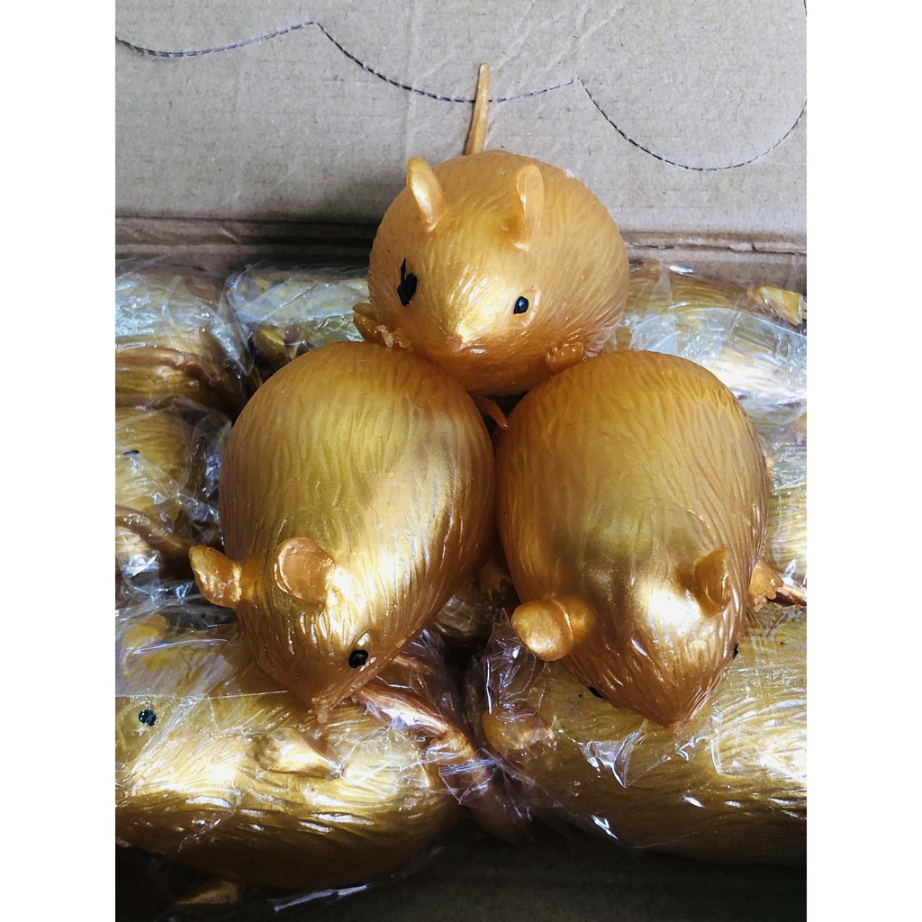 Đồ chơi Gudetama bóp trút giận con chuột đen ghớm ghiếc
