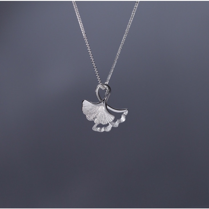 Dây chuyền nữ hình dẻ quạt thời trang Hàn Quốc siêu độc lạ BAG U DCQUAT