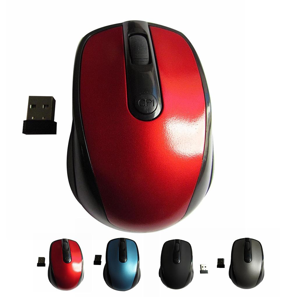 Chuột Gaming Không Dây 2 4Ghz 1600DPI TùY ChỉNh 4 NúT BấM