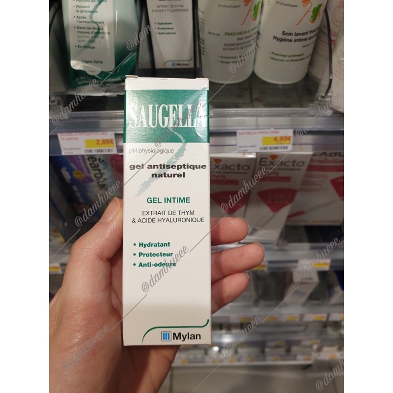 Gel Saugella khử nấm, ngứa, vệ sinh Pn 30ml