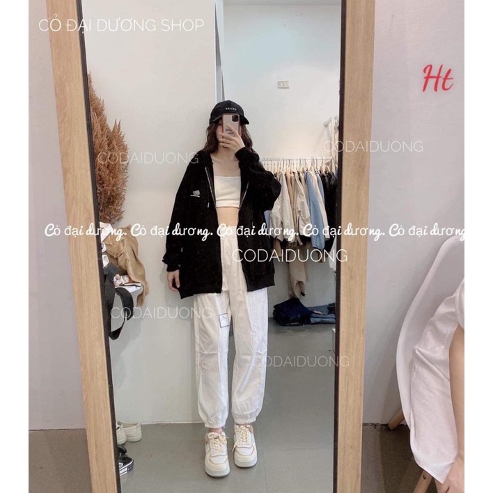 Áo khoác lô gô nỉ ngoại HT11