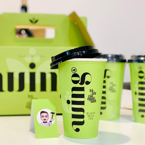 Trà sữa hòa tan Wings - vị Hồng trà/Nhài - Pack 6 cốc | BigBuy360 - bigbuy360.vn