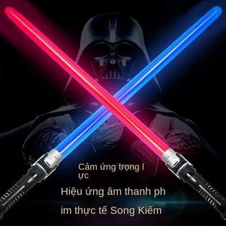 Gậy đồ chơi phát sáng kiếm ánh sáng đèn led dạng nháy có âm thanh