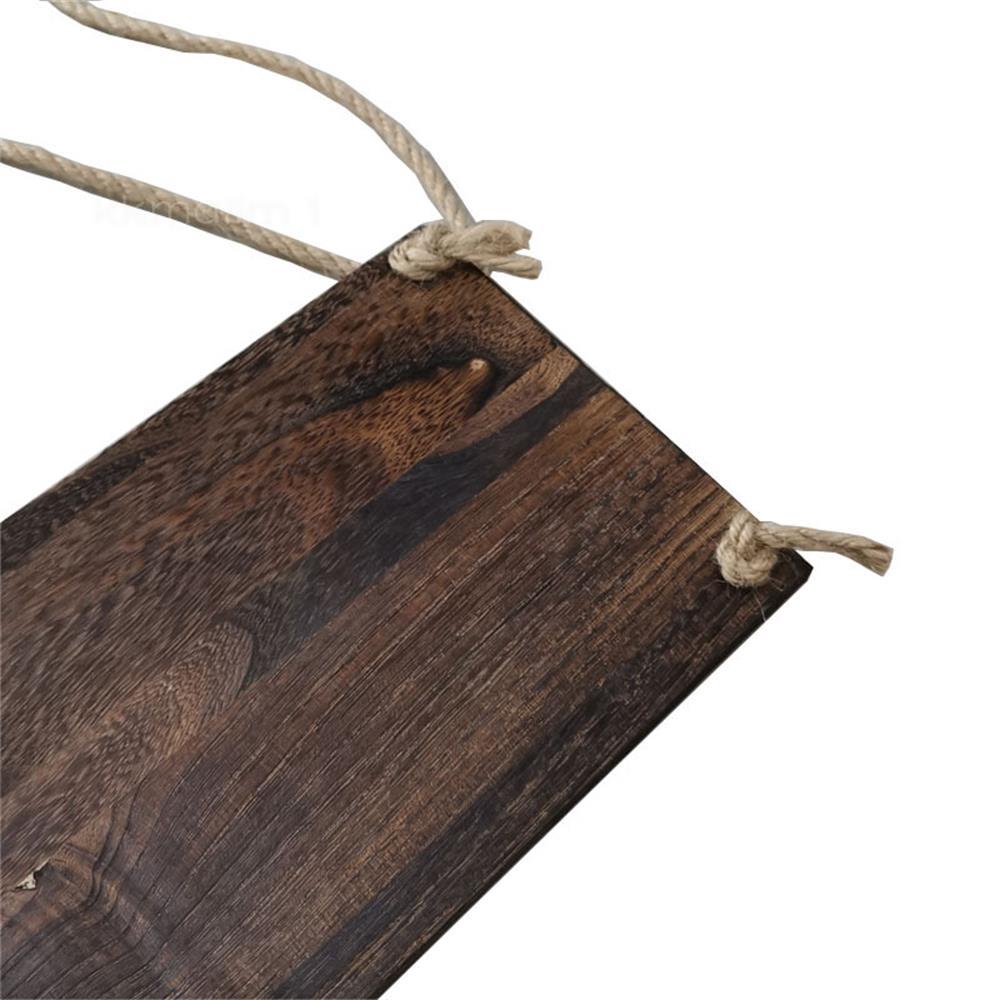 Ornament Cafe Hanging Board Wooden