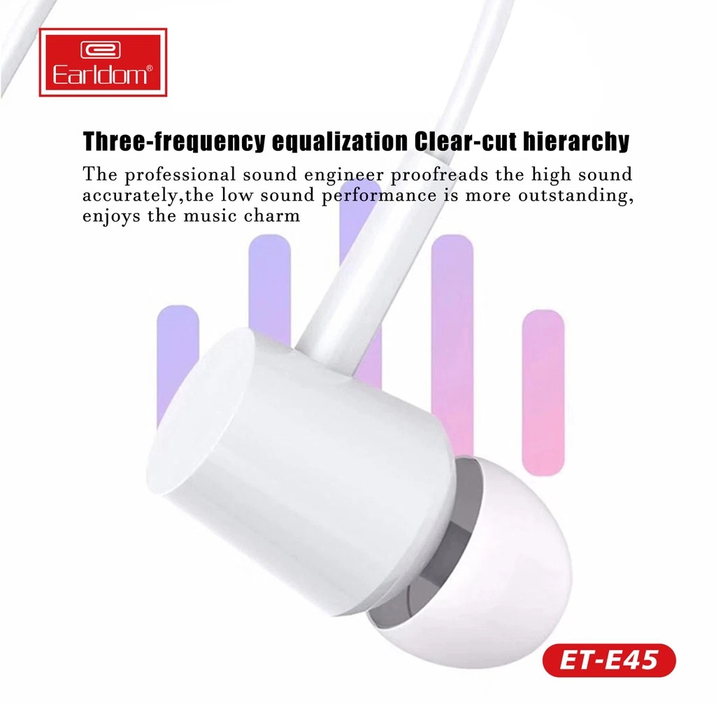 Tai Nghe Có Dây, Tai Nghe Earldom E45 Chính Hãng