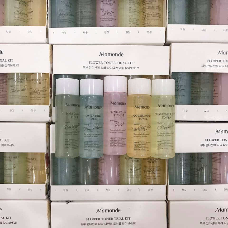 Set Toner Mamonde Mini gồm 5 chai  Chính Hãng Date Xa