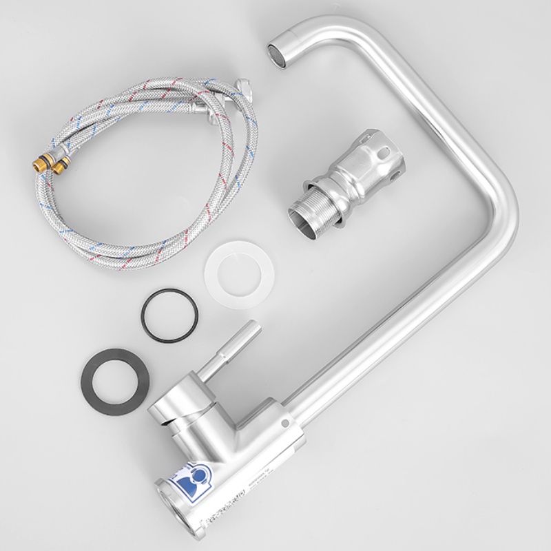 Vòi Rửa Chén Malloca K559-SN - 2 Nguồn Nóng Lạnh - Chất Liệu Inox 304
