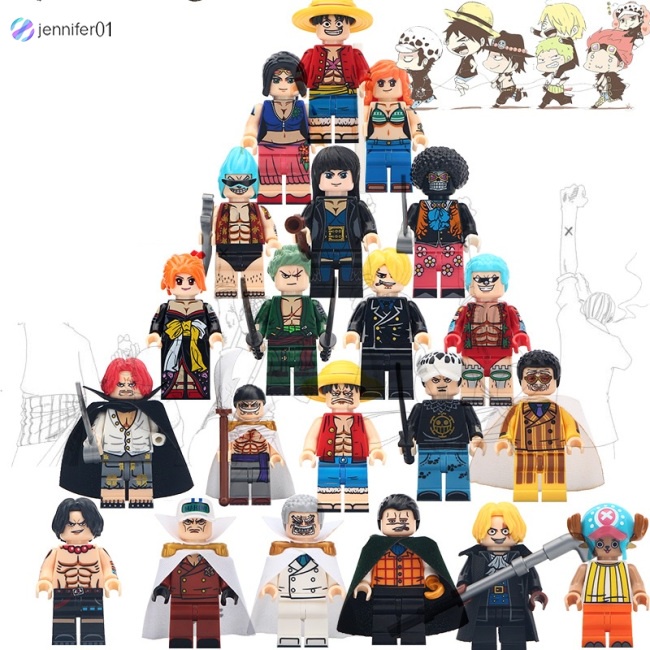 Mô Hình Lego Nhân Vật Phim Hoạt Hình One Piece