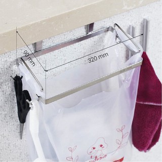 Giá gài túi để rác inox 304 cao cấp gi-home kb25