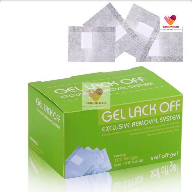 Giấy tháo Gel Lack Off 100 tờ