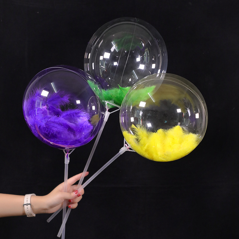 Bong Bóng Trong Suốt 18/24/36 Inch Trang Trí Tiệc