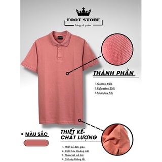ÁO THUN POLO BASIC COTTON CAO CẤP