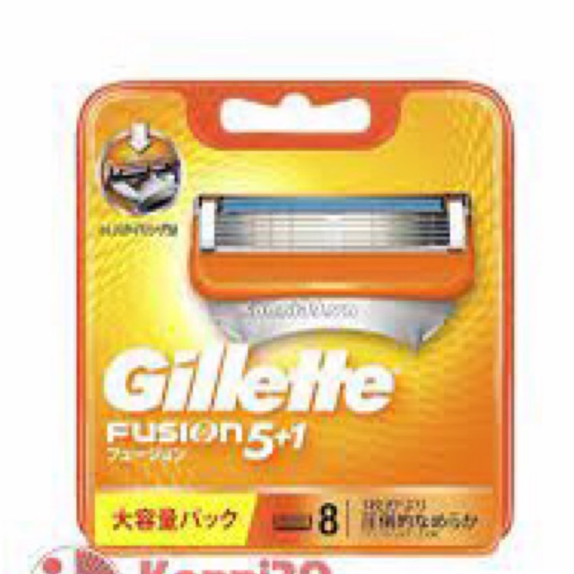 Lưỡi dao thay thế Gillette Fusion - Hộp 8 cái -