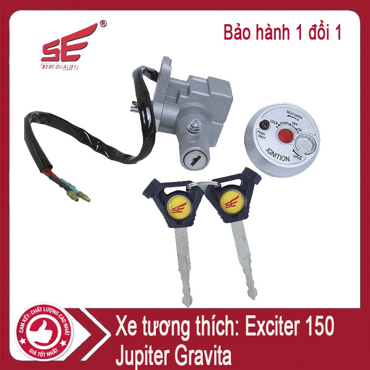 Ổ Khóa Xe Máy Exciter 150cc Khóa Chất Lượng Cao Bảo Hành 6 Tháng