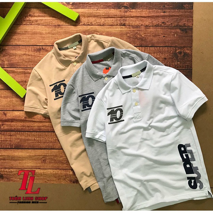 ÁO THUN NAM CAO CẤP CỔ BẺ SỐ 10 | BigBuy360 - bigbuy360.vn