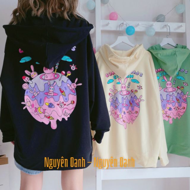 [UNISEX] HOODIE REE.VN - KHOÁC KÉO KHÓA TOKYO - ÁO KHOÁC NỈ - KHOÁC DEGREY - KHOÁC BADRABBIT