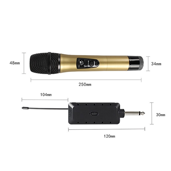 Bộ MICRO không dây karaoke SV-316/ E8 cao cấp - Chính hãng, Bảo hành 12 Tháng (1 đổi 1)