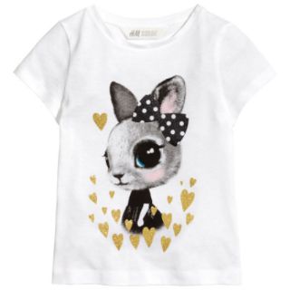 Áo pull cộc tay bé gái H&M