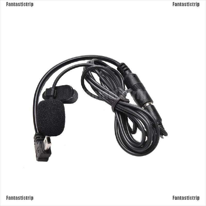 Fantastictrip External Microphone Clip On Mic + Adapter Cable for Gopro Hero4 Session 3/3+ 4 S