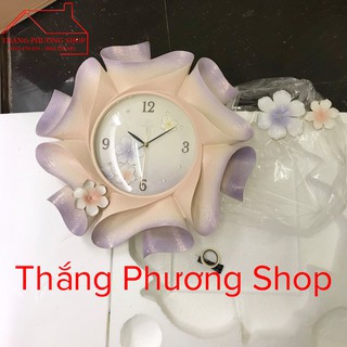 Đồng hồ treo tường hoa bát tiên tp-028t