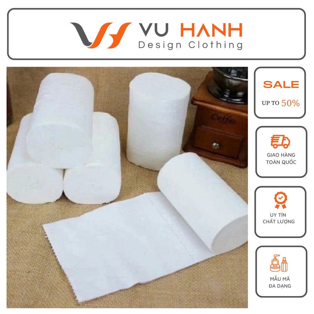 Giấy vệ sinh 1 bịch 50 cuộn | Shop Vũ Hạnh