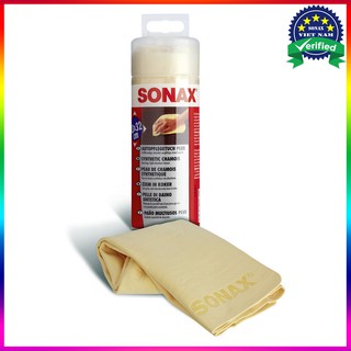 Khăn lau thấm nước da tổng hợp Sonax Synthetic chamois