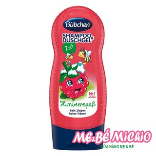 Sữa tắm gội chung mùi quả Dâu đất Bubchen 230ml - 68397