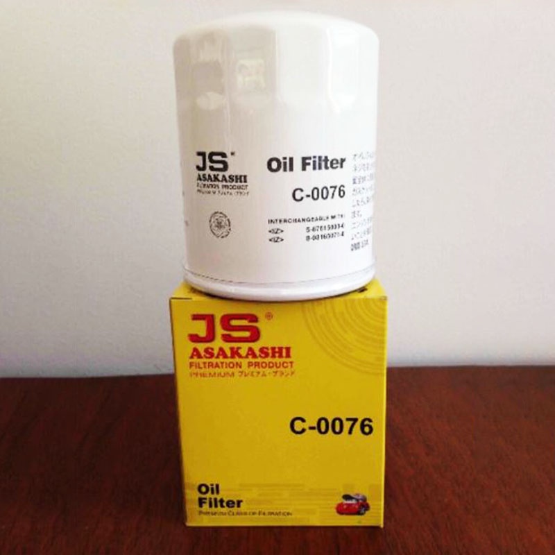 Lọc nhớt- lọc dầu Nhật C0076 dành cho xe Isuzu MuX 3.0 máy dầu 2013, 2014, 2015, 2016, 2017, 2018, 2019, 2020, 2021, 202