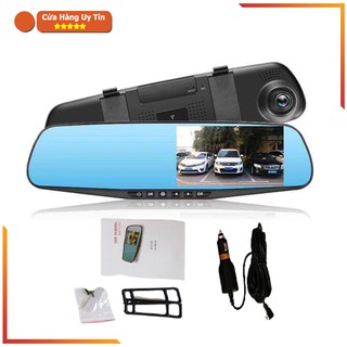 Camera Hành Trình Ô TÔ - Dạng Gương Chiếu Hậu, màn full HD 1080P tích hợp camera sau lùi