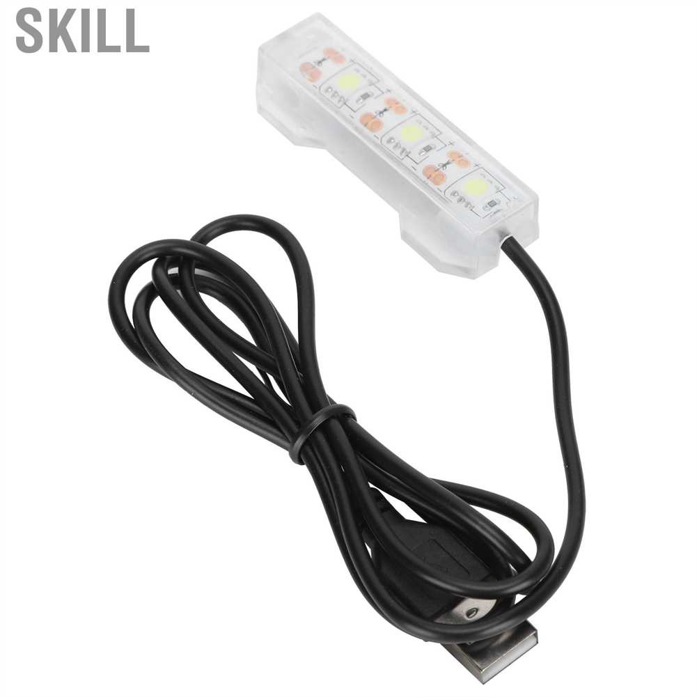 Đèn gắn hồ cá mềm mại cho cây dưới nước đầu cắm USB