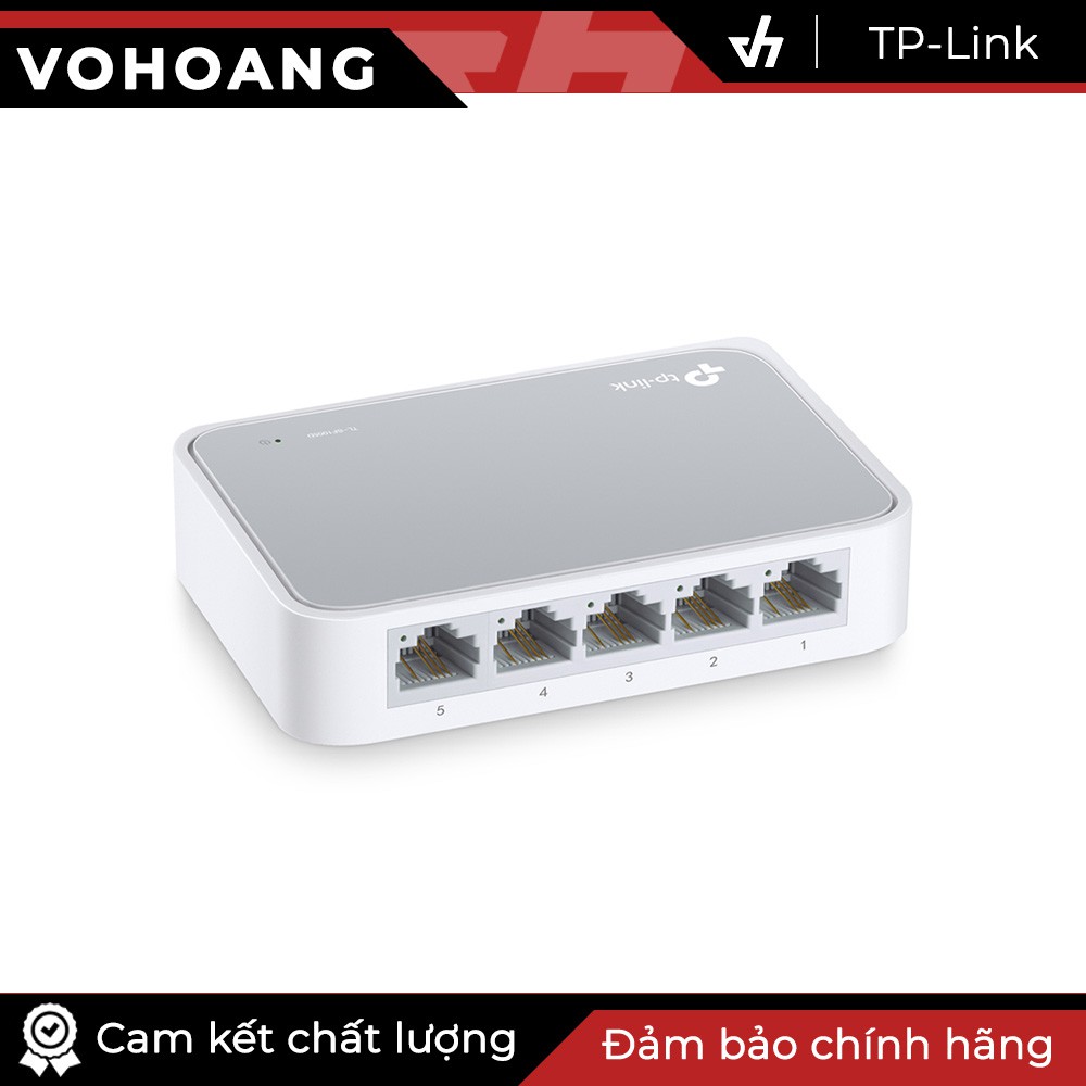 Switch chia cổng mạng 5 port TP-Link TL-SF1005D (Trắng)