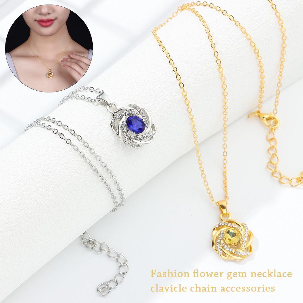 EUTUS Vòng Cổ Choker Họa Tiết Hoa Thời Trang Cho Nữ