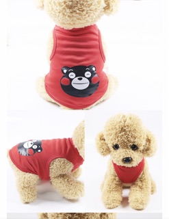 Áo thun 3 lỗ cho chó mèo