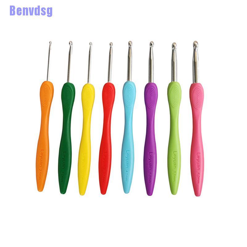Bộ 8 Móc Len Nhôm 2.5-6.0mm