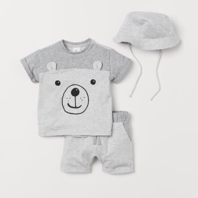 Set gấu cho bé trai H&M