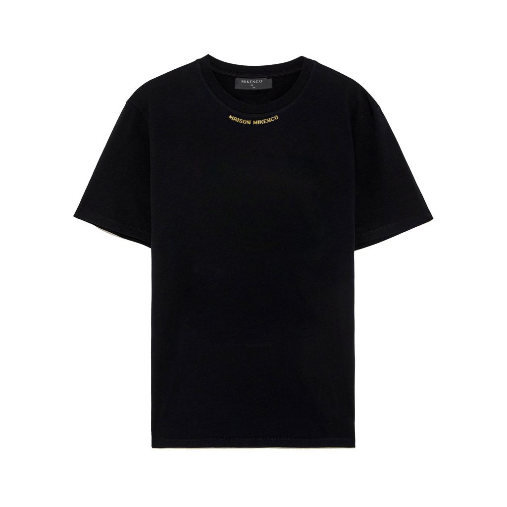 Áo thun cổ tròn unisex MIKENCO Signature Tshirt