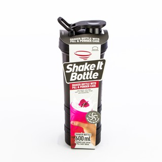 Bình lắc SHAKE IT Lock&Lock, 600ml Màu đen HAP945BLK
