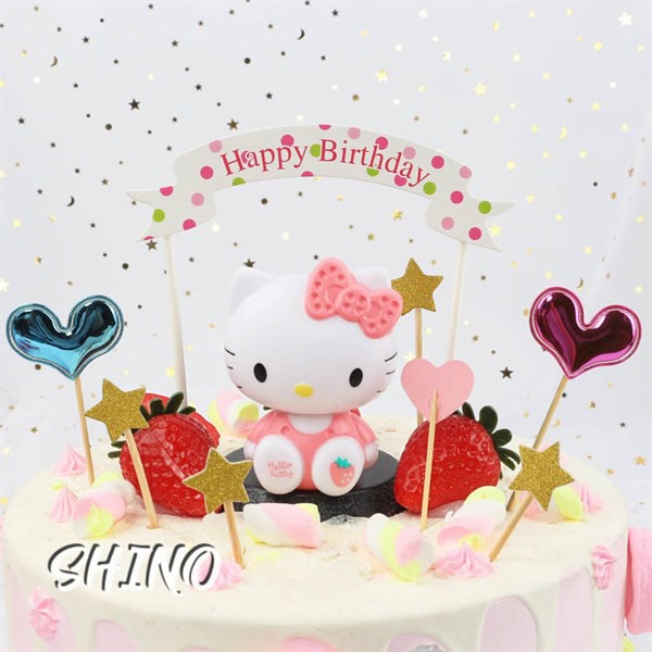 Cặp Hello Kitty đỏ hồng