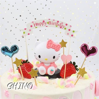 Cặp Hello Kitty đỏ hồng