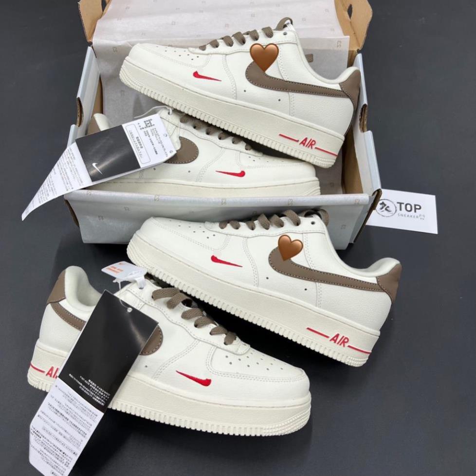 Sale Khủng Siêu Sale Giày_Nike Nam Nữ, Giày AF1 Low White Black Gold Hàng Cao Cấp Full Box Bill