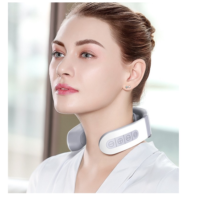 [Giảm 38% ] [HÀNG CAO CẤP] Máy massage cổ azaki n109 PLUS [GIẢM ĐAU MỎI CỔ VAI GÁY] massa